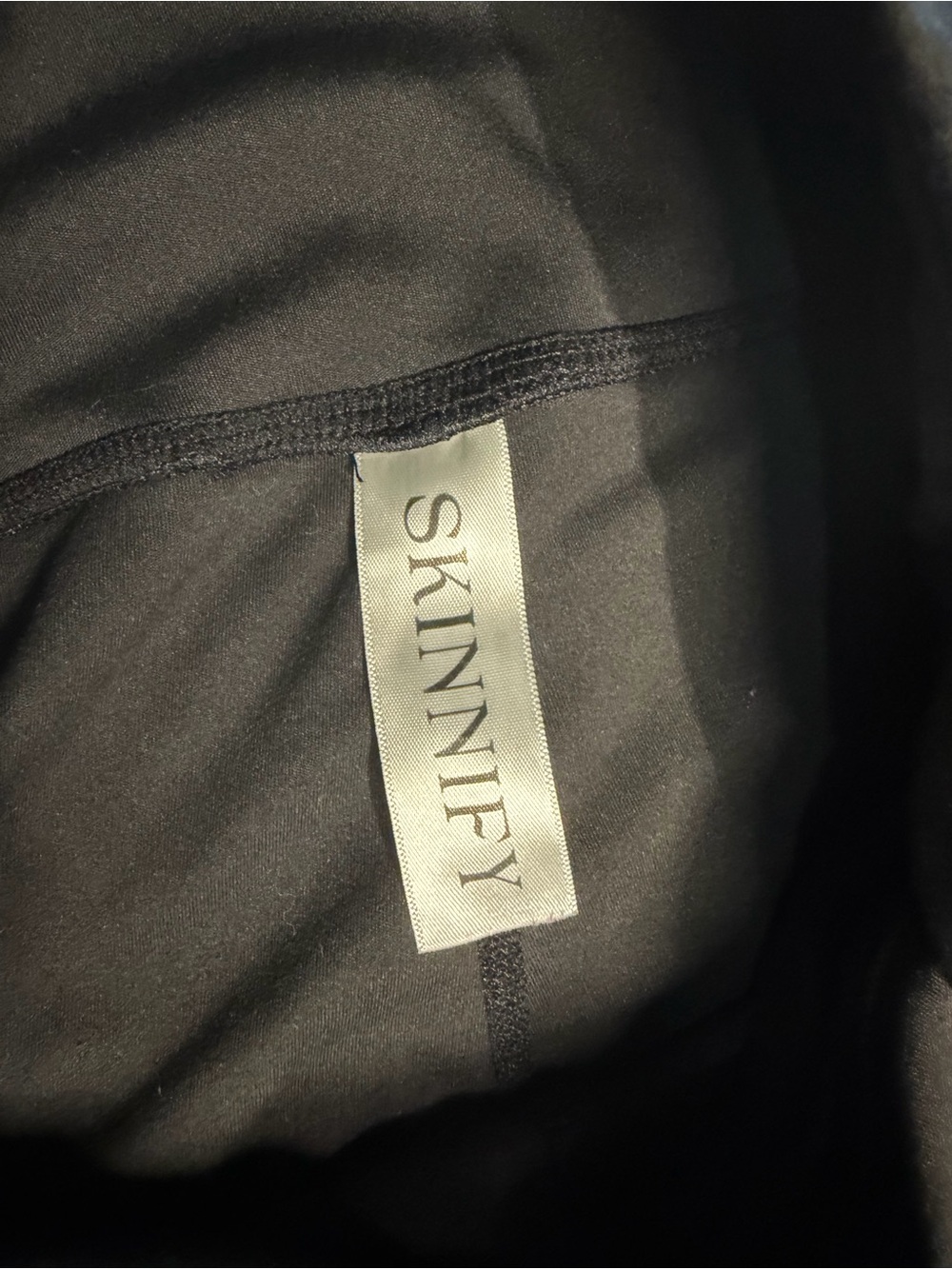 Womens SKINNIFY resistance bands exercise leggings / L - Picture 3 of 4